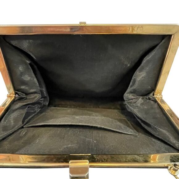 Unbranded vintage 1950's-1960's women's faux leather handbag - Picture 8 of 9